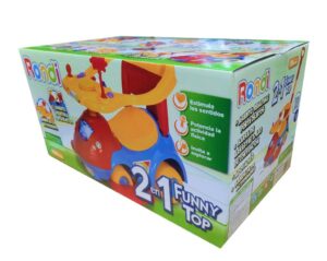 ANDADOR PATA PATA 2 EN 1 FUNNY TOP CON FUELLE RONDI COD 3136 - Imagen 4
