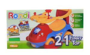 ANDADOR PATA PATA 2 EN 1 FUNNY TOP CON FUELLE RONDI COD 3136 - Imagen 3