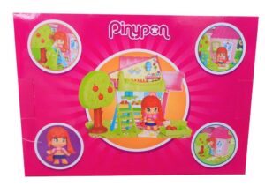 SET PINYPON  PEQUENAS CASAS C/FIGURA Y ACCS 2 SURT VR1 15606 CASITA CON ARBOL Y MANZANAS - Imagen 4