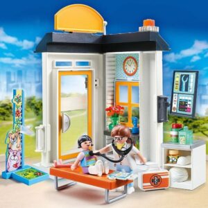 PLAYMOBIL PEDIATRA STARTER PACK COD 70818 - Imagen 3