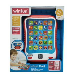 TABLET DIVERTIDA I-FUN PAD C/ ACTIVIDADES WINFUN COD 2271-34