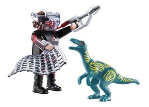 PLAYMOBIL DUO PACK VELOCIRAPTOR Y SAQUEADOR COD 70693 - Imagen 2