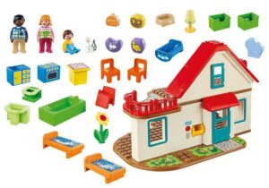 PLAYMOBIL 123 CASITA PRESCHOOL ORIGINAL COD 70129 - Imagen 3