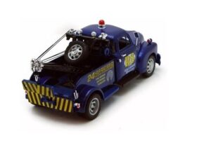 AUTO WELLY 1:24 CHEVROLET TOW TRUCK 53 VR2 22086 AZUL - Imagen 3