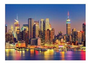 PUZZLE EDUCA X 1500 MANHATTAN DE NOCHE COD 18466 - Imagen 2