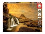 PUZZLE EDUCA X 1000 CASCADA KIRKJUFELLFOS ISLANDIA COD 17971