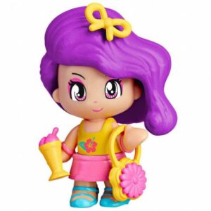 FIGURA PINYPON NUEVA SERIE 12 VARIOS MODELOS VR2 17213 PELO VIOLETA
