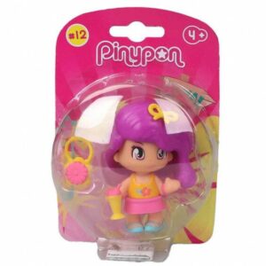 FIGURA PINYPON NUEVA SERIE 12 VARIOS MODELOS VR2 17213 PELO VIOLETA - Imagen 2
