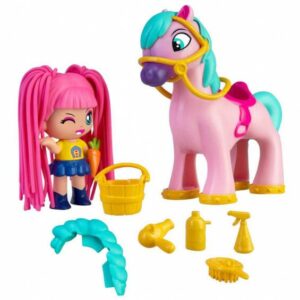 SET PINYPON FIGURA CON PONY PELAZO CON ESTILAZO COD 17180 - Imagen 4
