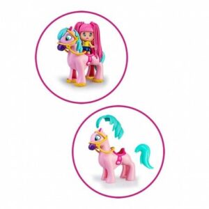 SET PINYPON FIGURA CON PONY PELAZO CON ESTILAZO COD 17180 - Imagen 3