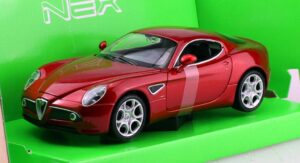 AUTO WELLY 1:24 ALFA ROMERO 8C COMPETIZIONE COD 22490 - Imagen 2