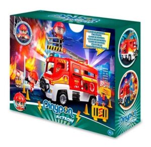 PINYPON ACTION CAMION DE BOMBEROS C/FIGURA COD 16237 - Imagen 5