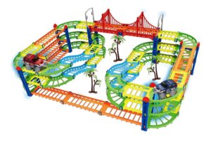 PISTA DE AUTOS 3 NIVELES LUNIMOSA 169 PZ EL DUENDE COD 7683 - Imagen 3