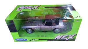 VEHICULO WELLY 1:24 BMW 507 VR2 24097 GRIS - Imagen 4
