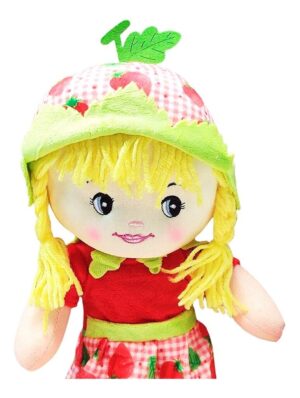 MUNECA PEPONA DE TELA COLORES FAYDI VR1 FD916635-35 ROJO - Imagen 4