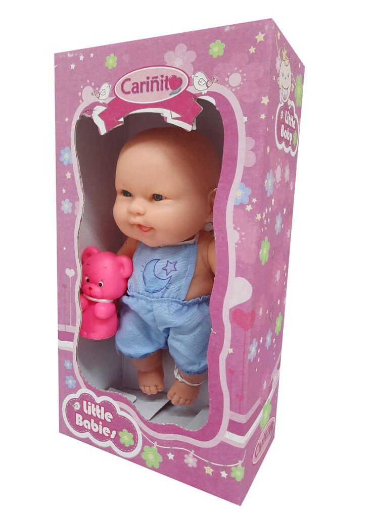 BEBOTE CARINITO PERFUMADO CON OSITO VR1 927 ROPA CELESTE - Imagen 3