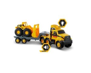 CAT CAMION CONSTRUCCION HEAVY MOVERS 65 CM VR2 82735 CAMION CON PALA - Imagen 2