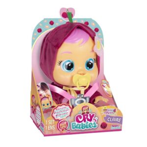 BEBE CRY BABIES SONIDO Y LLORA LAGRIMAS DE VERDAD VR20 99275 CLAIRE