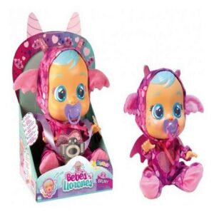 BEBE CRY BABIES SONIDO Y LLORA LAGRIMAS DE VERDAD VR4 99275 BRUNY