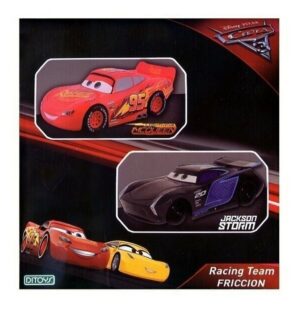 DISNEY CARS CARS A FRICCION X 2 RACING TEAM COD 2132 - Imagen 4