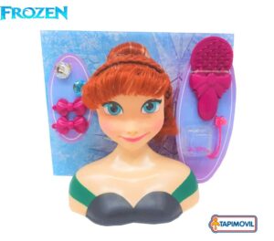 DISNEY FROZEN CABEZAS P/ PEINAR STYLING HEAD VR1 DFZ07869 ANNA - Imagen 3