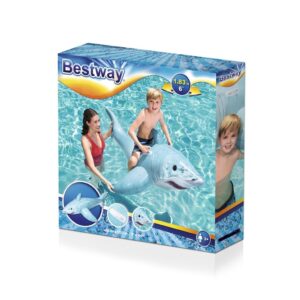 INFLABLE BESTWAY GRAN TIBURON BLANCO 183X102 CM COD 41405