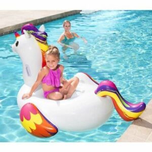 BESTWAY UNICORNIO INFLABLE FLOTADOR 150X117 PILETA COD 41114 - Imagen 4