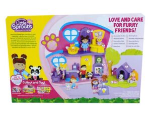 LITTLE SPROUTS PLAYSET MANSION CENTER Y ACCESORIOS COD 37306 - Imagen 4