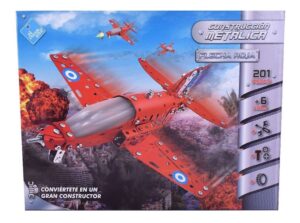 CONSTRUCCION METALICA AVION FLECHA ROJA EL DUENDE COD 7699