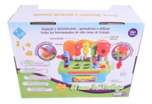 MESA DE TRABAJO DIDACTICA CON LUZ Y SONIDO P/NINOS COD 7531 - Imagen 2