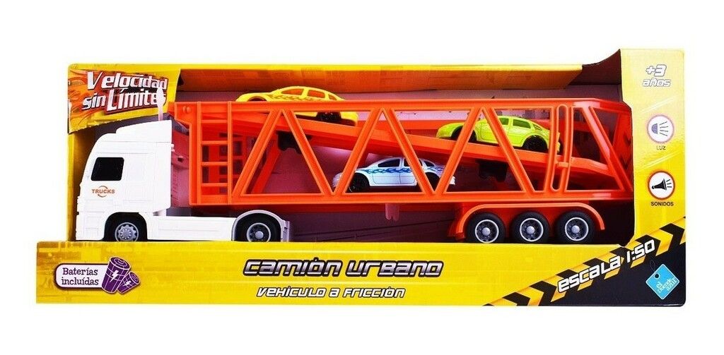 CAMION A FRICCION LUZ Y SONIDO EL DUENDE AZUL 1:50 VR3 7490 CAMION MOSQUITO - 7490