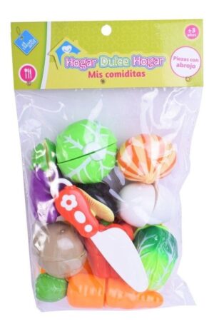 SET COMIDAS VEGETALES CON ABROJO EL DUENDE AZUL COD 7472