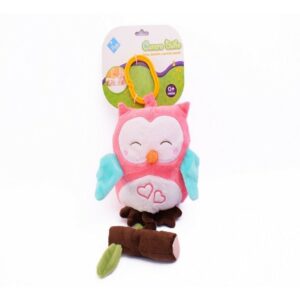 CUNERO MUSICAL BUHO EL DUENDE AZUL VR1 7370 BUHO ROSA