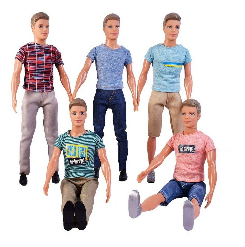 MUNECO TOMY LOOK CASUAL PARA PALOMA EL DUENDE AZUL VR3 6839 REMERA ROSA - Imagen 3