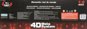 MOTO SYSTEM GRAVITY A R/C SIMULACION REAL DITOYS COD 2046 - Imagen 2