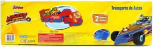 DISNEY TRANSPORTADOR C/2 AUTOS FRICCION LUZ SONIDOS COD 2021 - Imagen 2