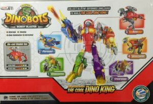 DINOBOTS ARMA ROBOT BLASTER TRANFORMABLE SUPER REX COD 1937 - Imagen 3