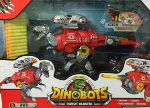 DINOBOTS ARMA ROBOT BLASTER TRANFORMABLE SUPER REX COD 1937 - Imagen 2