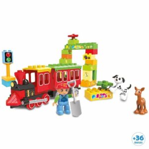 EL DUENDE AZUL BLOQUES AVENTURAS EN TREN COD 7051 - Imagen 3