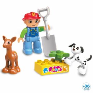EL DUENDE AZUL BLOQUES AVENTURAS EN TREN COD 7051 - Imagen 8