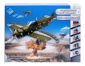 EL DUENDE AZUL CONSTRUCCION METALICA AVION COMBATE COD 6937