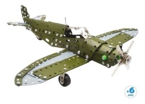 EL DUENDE AZUL CONSTRUCCION METALICA AVION COMBATE COD 6937 - Imagen 2