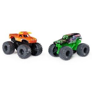 MONSTER JAM TORO LOCO GRAVE DIGGER PISTA RAMPA COD 58725 - Imagen 4