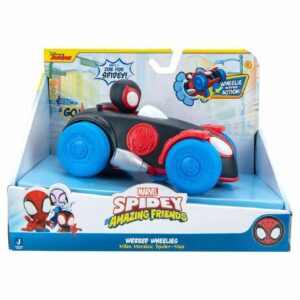 VEHICULO SPIDEY MARVEL PULL BACK C/ FIGURA VR2 SNF0014 MILES MORALES - Imagen 4