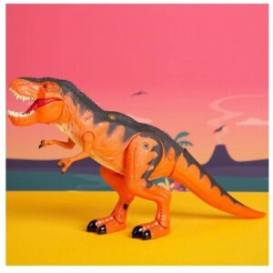 DINO T- REX SONIDO LUZ CAMINA CON REACCION TACTIL COD 80089 - Imagen 6