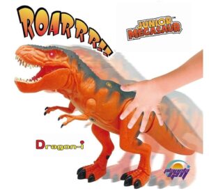 DINO T- REX SONIDO LUZ CAMINA CON REACCION TACTIL COD 80089 - Imagen 8