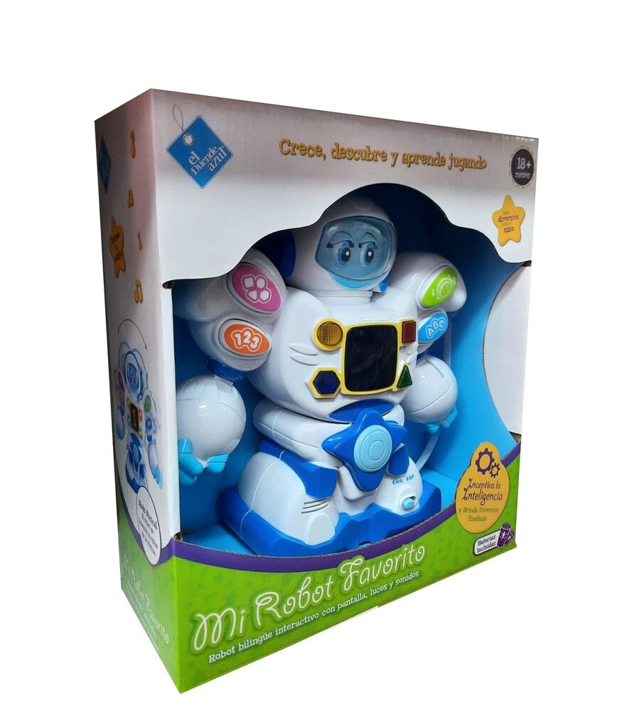 Joystick De Juguete Para Bebe Bilingüe El Duende Azul