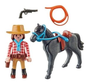 PLAYMOBIL JINETE DEL OESTE COD 70602 - Imagen 2