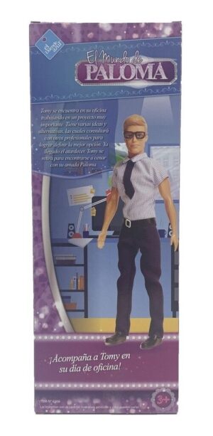 EL DUENDE AZUL MUNECO TOMY PROFESIONES 30 CM VR2 6366 MODELO CELESTE - Imagen 2