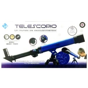 EL DUENDE AZUL TELESCOPIO 20X 30X 40X COD 6256 - Imagen 6